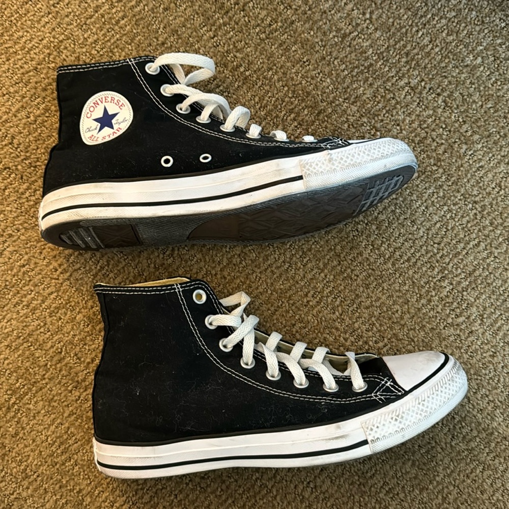 Black High Top Converse